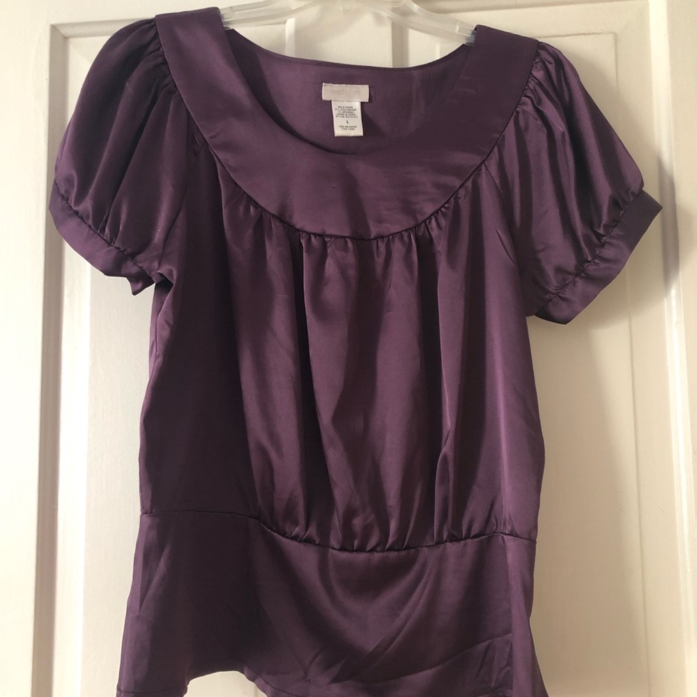 Matty M Purple Top